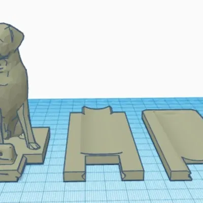 Giá đỡ nhang hình chó độc đáo