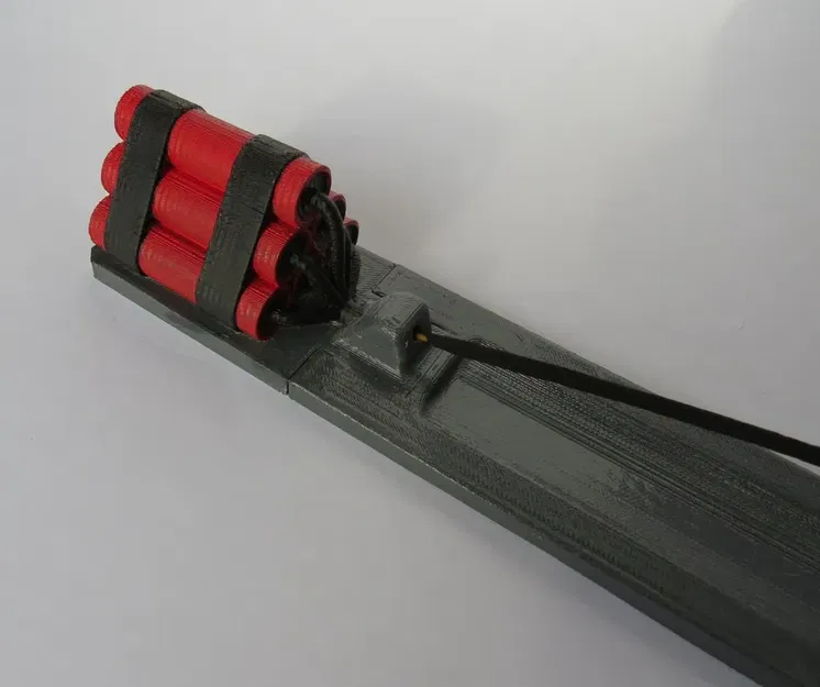 Giá đỡ nhang hình thuốc nổ độc đáo - Image 2