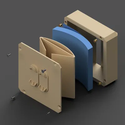 Máy phân phát Post-it cho Cooler Master QUBE 500