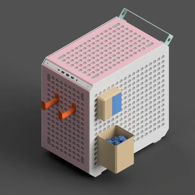 Máy phân phát Post-it cho Cooler Master QUBE 500 - Image 4