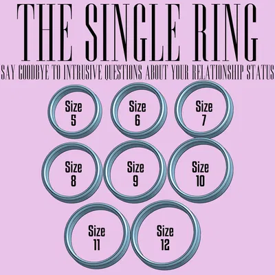 Nhẫn Độc Thân - Tuyên ngôn về sự độc lập và tự tin