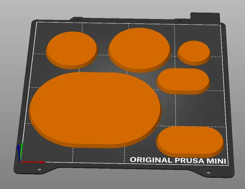 Đế hình viên thuốc và tròn cho mô hình thu nhỏ - Image 1