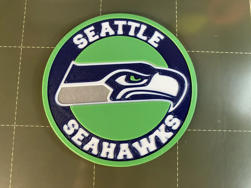 Đế lót ly Seattle Seahawks cho người hâm mộ bóng đá - Image 1