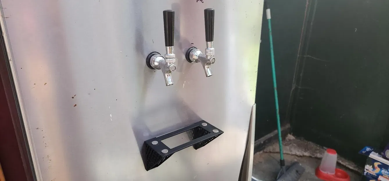 Khay nhỏ giọt bia gắn tường cho vòi bia - Image 4