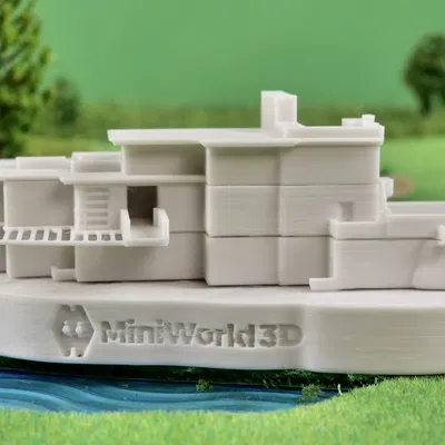 Nhà Fallingwater của kiến trúc sư Frank Lloyd Wright tại Pennsylvania