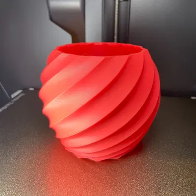 Bình hoa xoắn ốc cho cây trồng