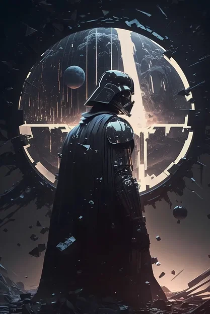 Darth Vader với thiết kế in 3D tinh xảo từ My Hue Forge - Image 2