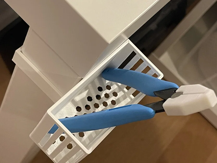 Khay để điện thoại di động và điều khiển cho chân Ikea Lack - Image 1