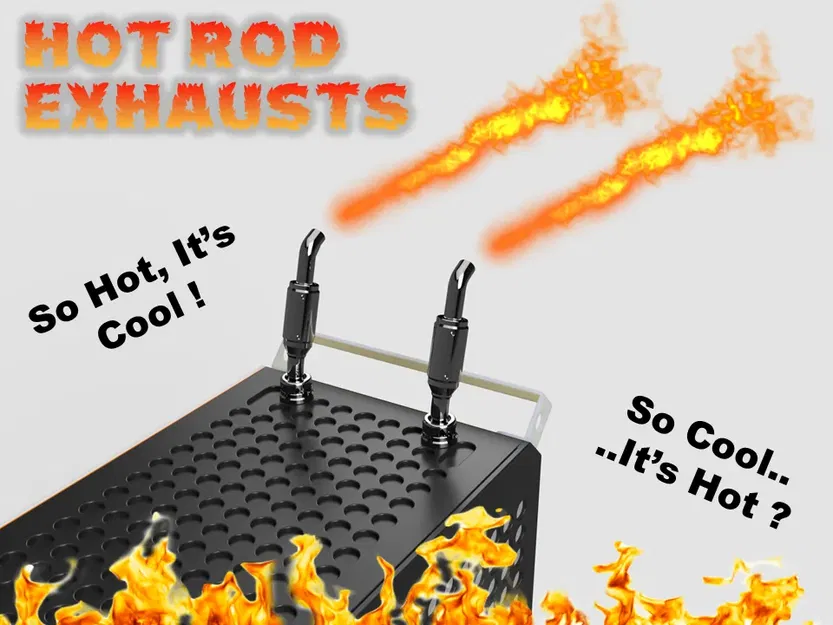 Bộ ống xả nâng cấp cho thùng máy Qube 500 - Image 1