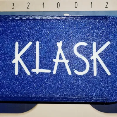 Hộp phụ kiện Klask để lưu trữ tất cả các bộ phận