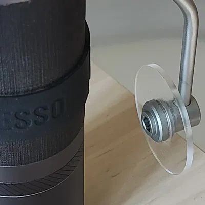 Giá đỡ tay và nắp bụi cho máy xay cà phê 1zpresso