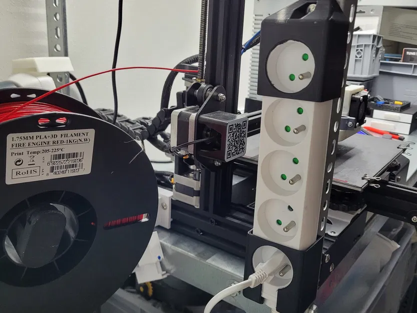 Giá đỡ mở rộng ổ điện EU cho kệ Dexion - Image 1