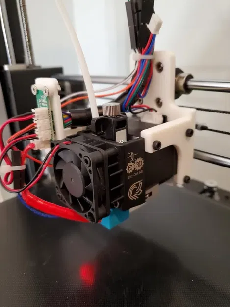 Giá đỡ E3D Hemera cho Anycubic I3 Mega với BL Touch - Image 1