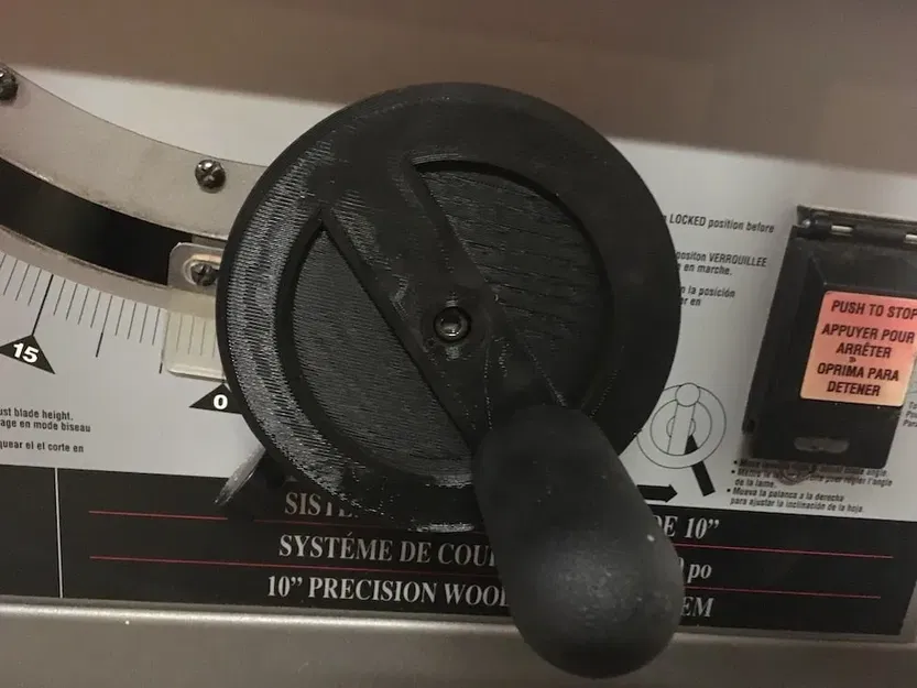 Bánh xe điều chỉnh cho máy cưa bàn Ryobi BT3000 - Image 1