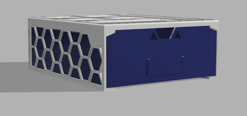 Kệ ngăn kéo tổ ong với hỗ trợ cho QUBE 500 - Image 7