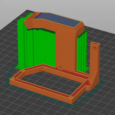 Bộ chuyển đổi quạt làm mát 5015 cho Snapmaker 2.0 AT/F