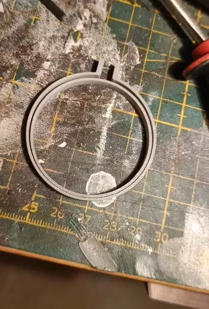 Khung thêu 5cm với ốc và đai ốc M3 - Image 2