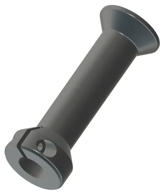 Tay cầm 30mm cho xe cút kít với kẹp vít - Image 1