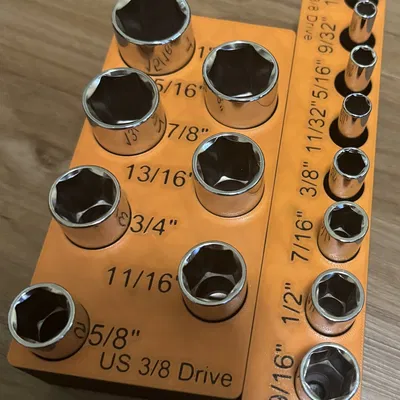 Giá đỡ socket sâu Tekton 3/8" cho các kích thước 1/4"-1