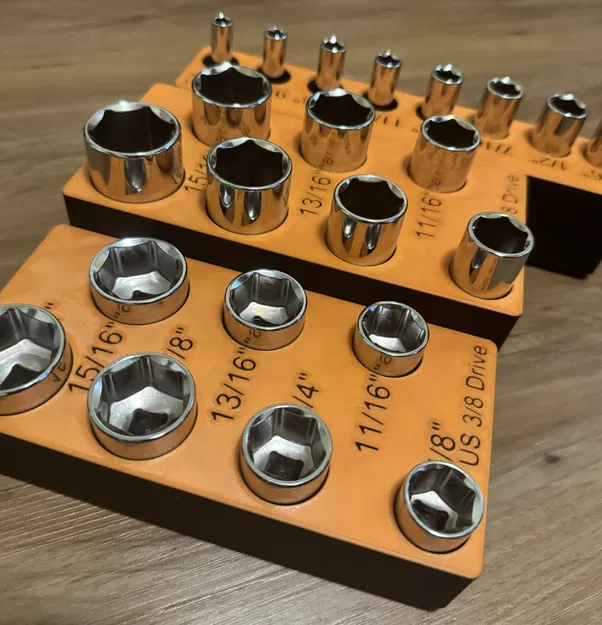 Giá đỡ socket sâu Tekton 3/8" cho các kích thước 1/4"-1 - Image 2