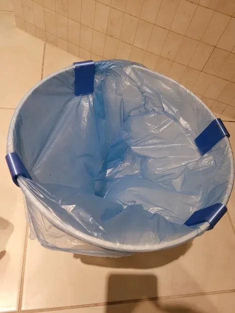 Kẹp giữ túi giỏ Ikea FNISS chắc chắn và ổn định - Image 1