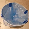 Kẹp giữ túi giỏ Ikea FNISS chắc chắn và ổn định - Thumbnail 1