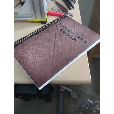 Bìa sách bìa xoắn đơn giản cho văn phòng