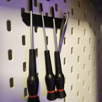 Giá đỡ nam châm Ikea Skadis cho 4 nam châm 10*2mm