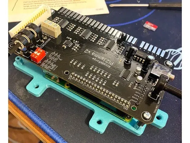 Giá đỡ pi2jamma cho bo mạch V2 - Image 1