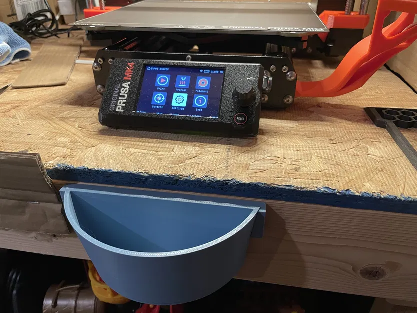 Thùng rác mini gắn tường kiểu rãnh chữ V - Image 1