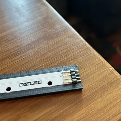 Giá đỡ hàn đầu nối cho thanh LED NeoPixel