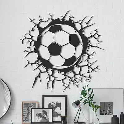 Mục tiêu bóng đá nghệ thuật treo tường