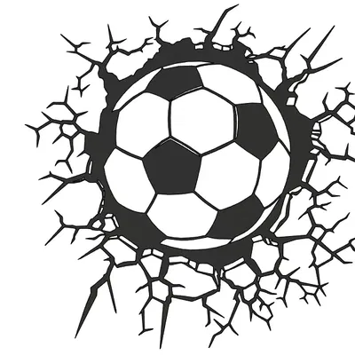 Mục tiêu bóng đá nghệ thuật treo tường