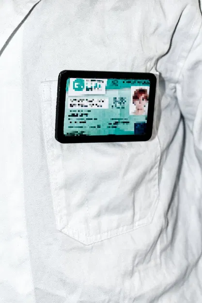 Giá đỡ thẻ ID cho thẻ CR80 và túi vải - Image 5