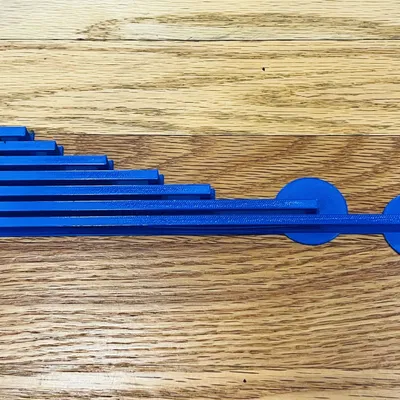 Kiểm tra khả năng in cầu với mô hình cầu dài từ 1cm đến 20cm