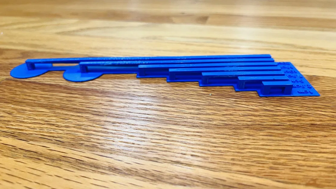 Kiểm tra khả năng in cầu với mô hình cầu dài từ 1cm đến 20cm - Image 2