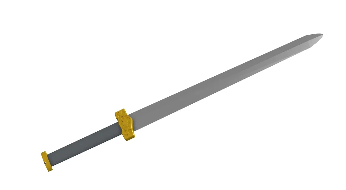 Kiếm Jian với nhiều tùy chọn in 3D - Image 1