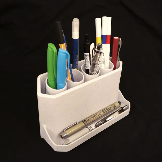 Giá đỡ bút hình ống xả C8 Corvette Z06 với khay để đồ - Image 1