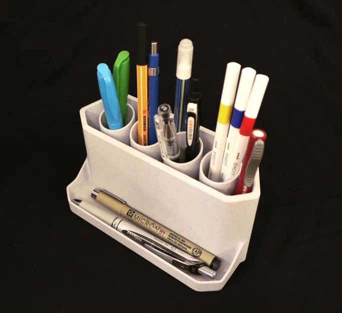 Giá đỡ bút hình ống xả C8 Corvette Z06 với khay để đồ - Image 2