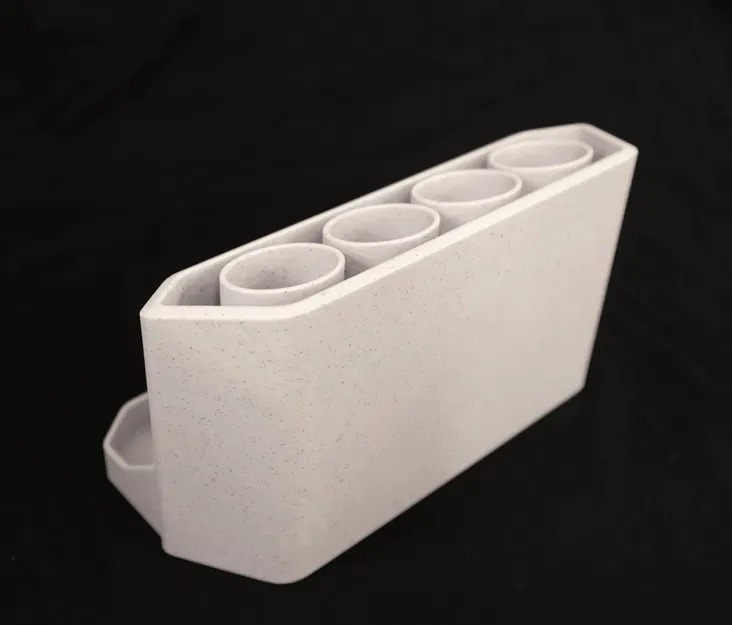 Giá đỡ bút hình ống xả C8 Corvette Z06 với khay để đồ - Image 3