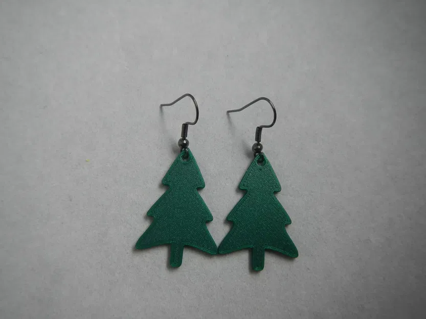Bông tai hình cây thông Giáng sinh - Image 2