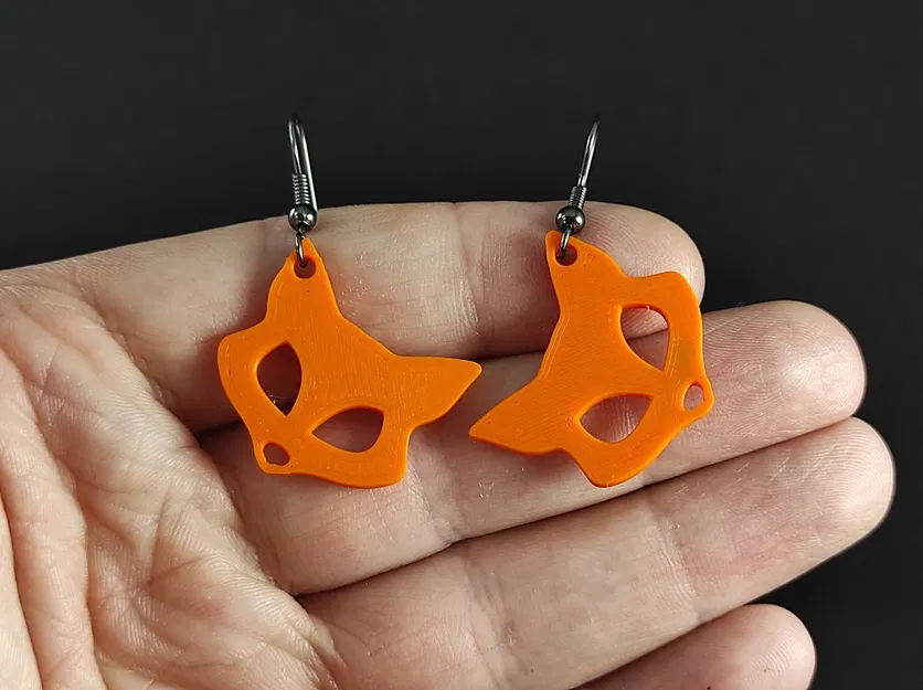 Bông tai hình cáo độc đáo và thời trang - Image 3