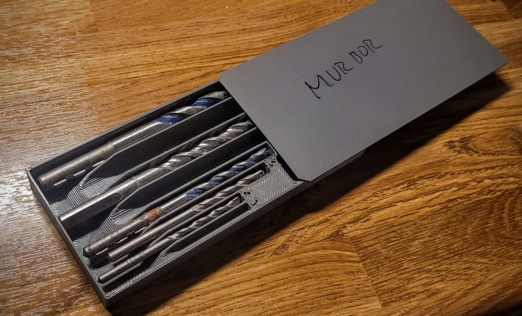 Hộp đựng mũi khoan đơn giản cho dụng cụ sửa chữa - Image 1