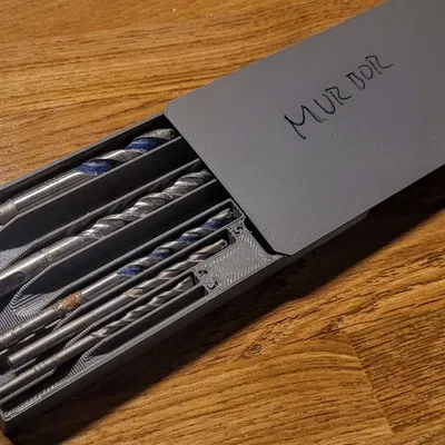 Hộp đựng mũi khoan đơn giản cho dụng cụ sửa chữa