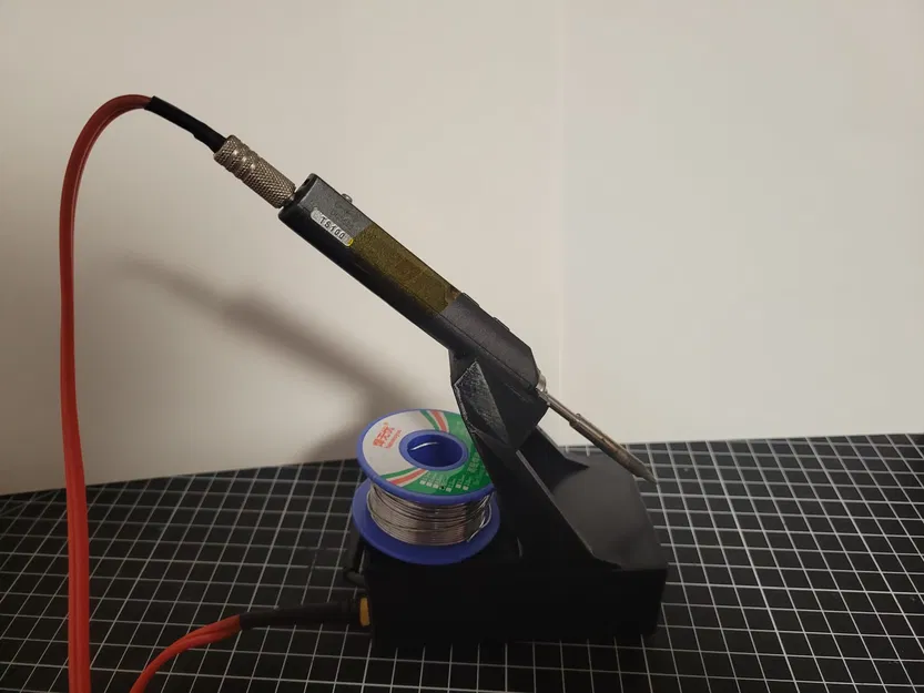 Giá đỡ máy hàn TS100 tích hợp nguồn Lenovo và kết nối XT30 - Image 1