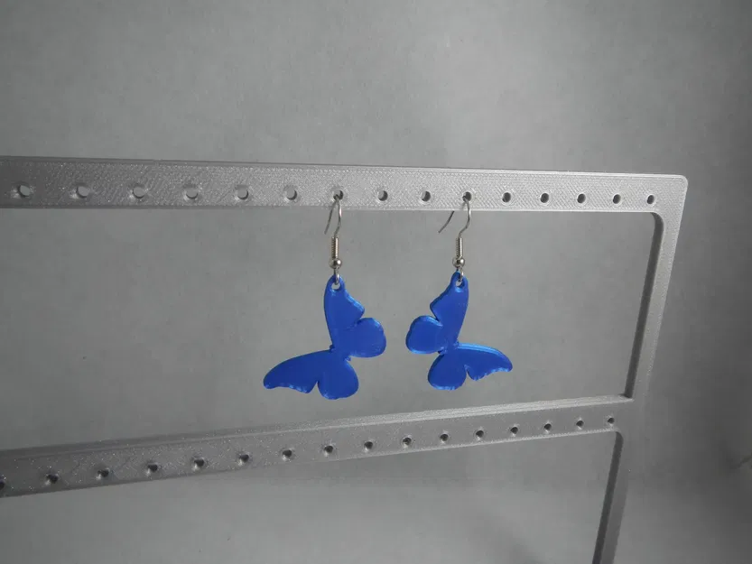 Bông tai hình bướm thời trang - Image 2