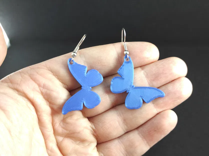 Bông tai hình bướm thời trang - Image 3