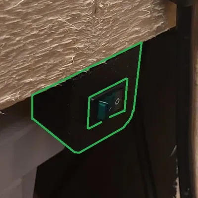 Vỏ công tắc cơ bản 18x13mm cho máy in 3D Ender 3 V2 Neo