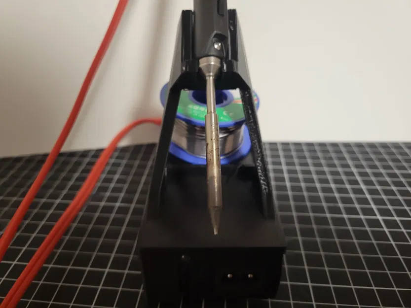 Giá đỡ máy hàn TS100 tích hợp nguồn Lenovo và kết nối XT30 - Image 2