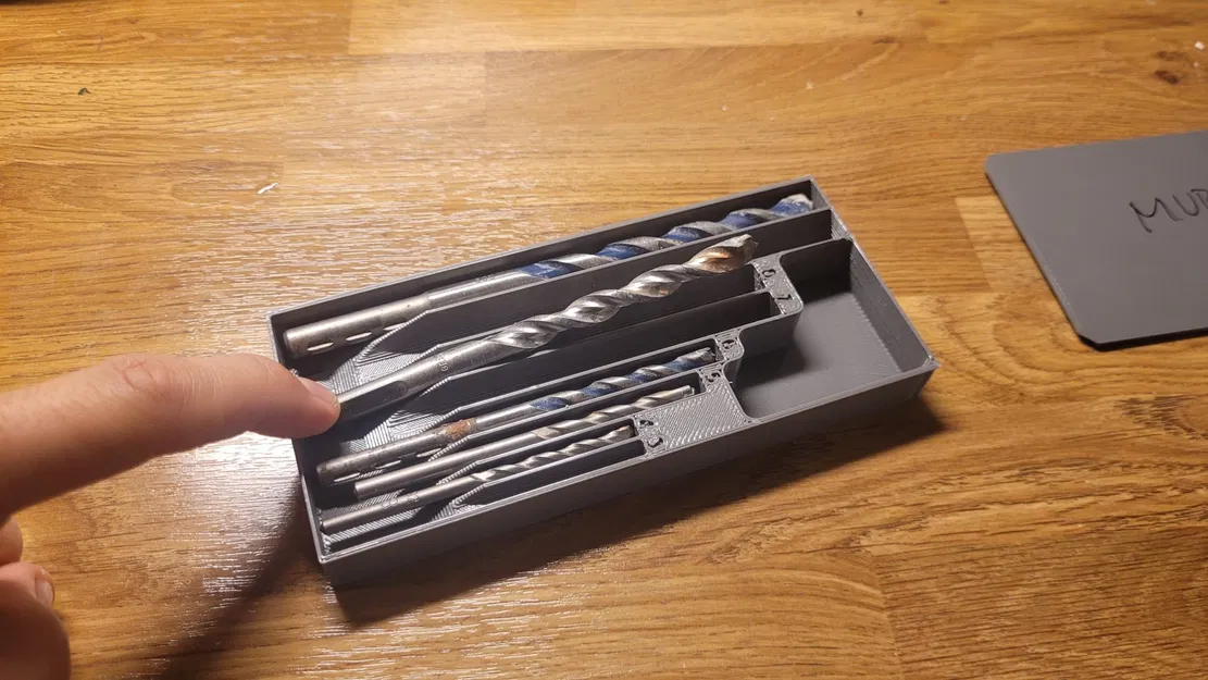 Hộp đựng mũi khoan đơn giản cho dụng cụ sửa chữa - Image 2